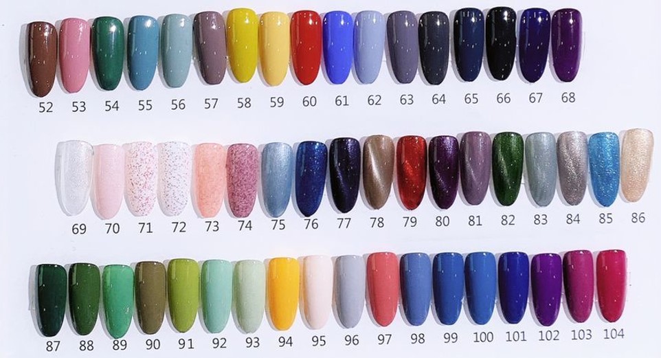 unhas de gel elegantes