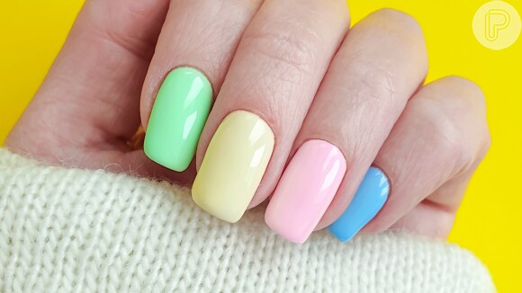 unhas vibrantes