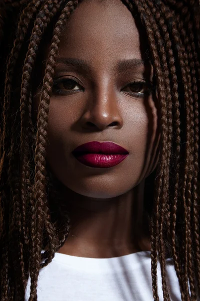 trança nagô cor pele negra