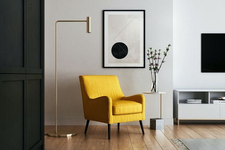 tendências decoração 2026 amarelo mostarda