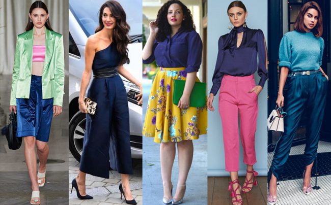 Tendências de moda: azul royal e as cores do momento