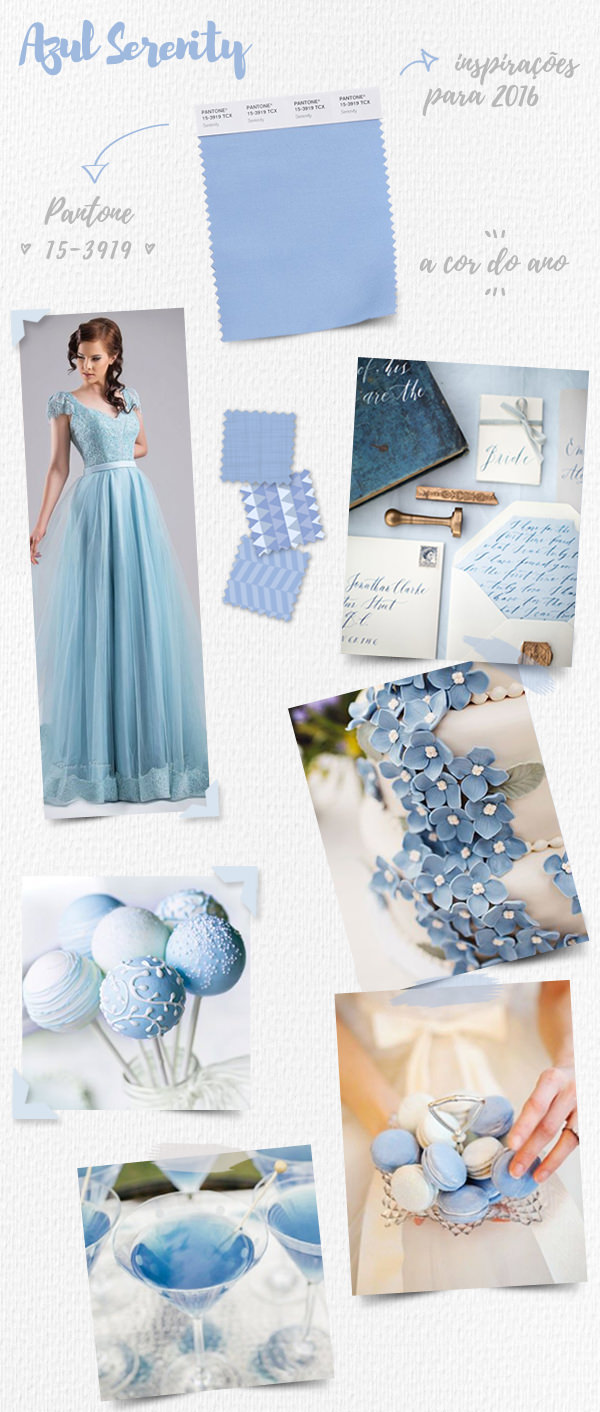 cores que combinam com azul serenity