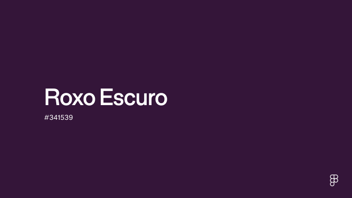 roxo escuro e dourado