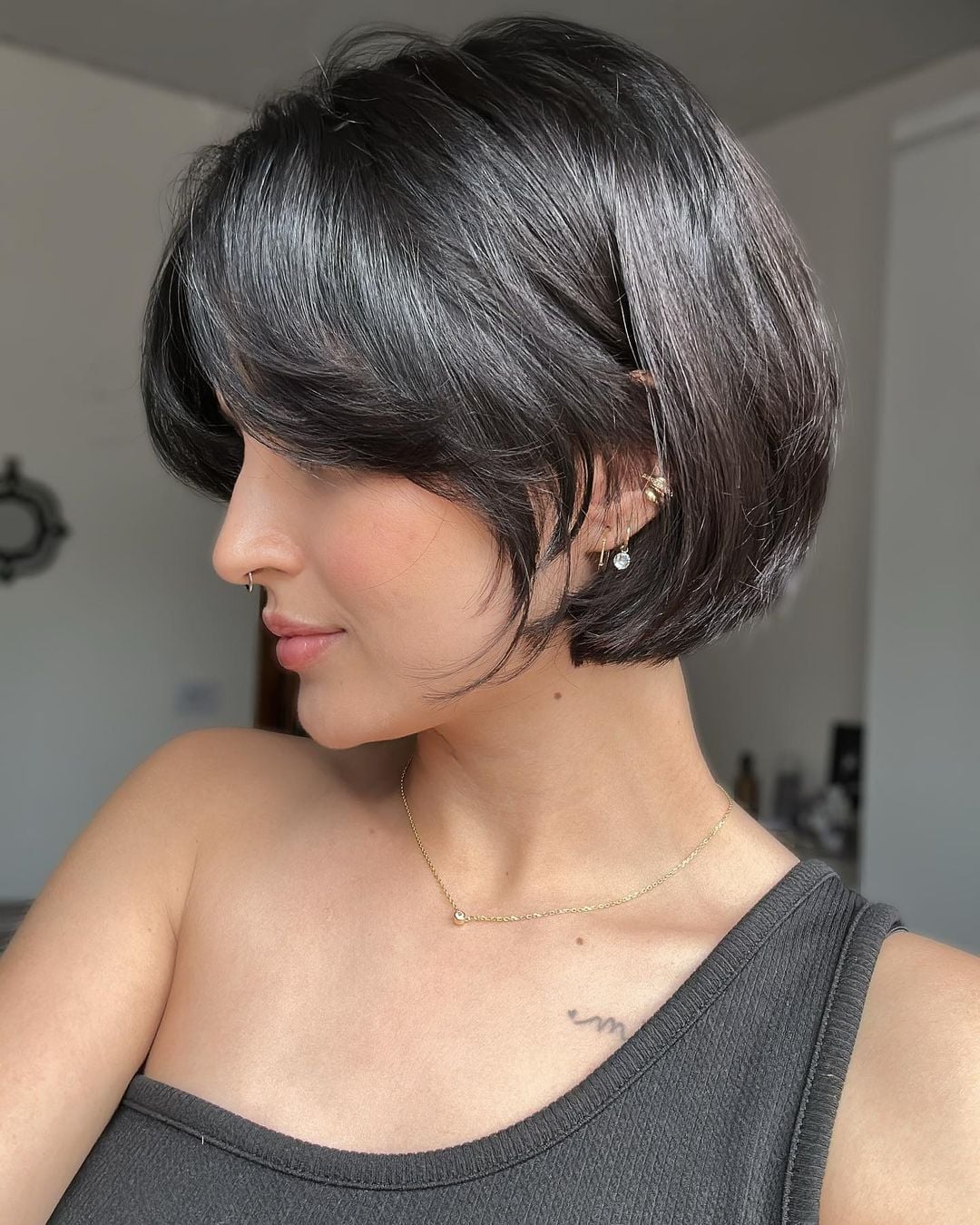 corte bob para cabelo cacheado