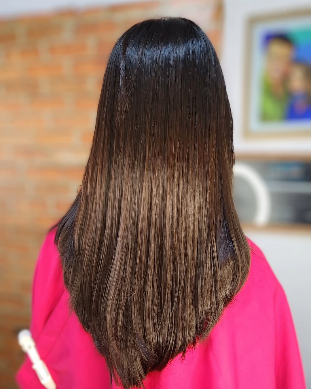 corte em camadas para cabelo longo