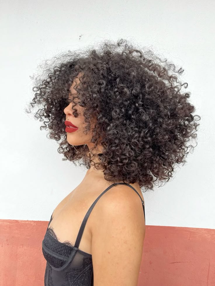 corte cabelo crespo feminino medio