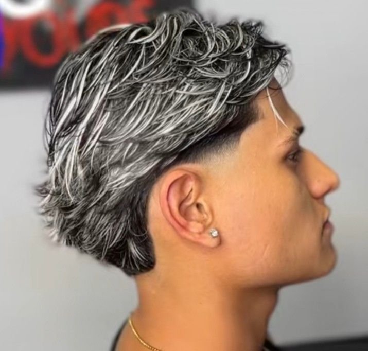 corte cabelo liso masculino