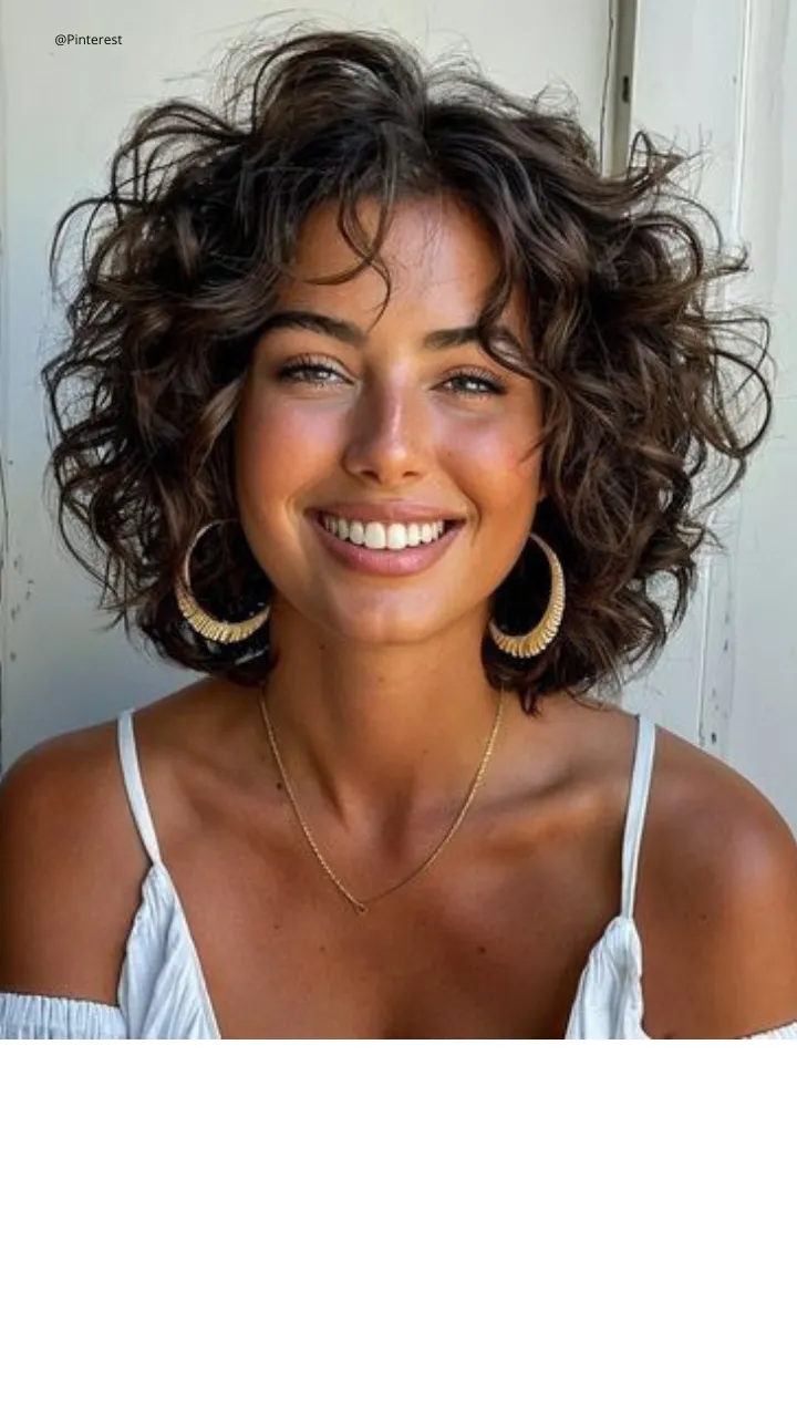 corte curto feminino ondulado