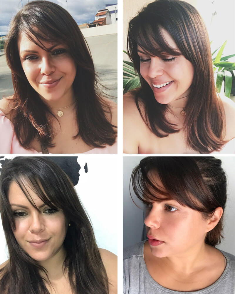 corte liso para dar volume