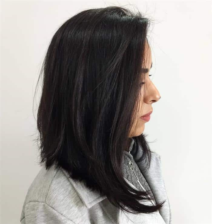 corte liso para dar volume