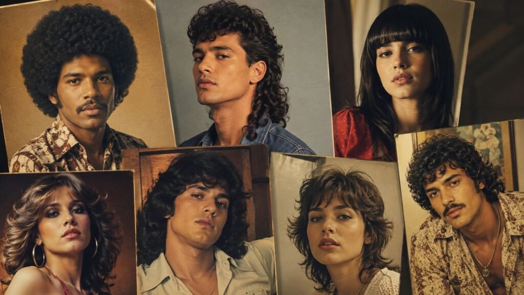 inspiração cabelo vintage