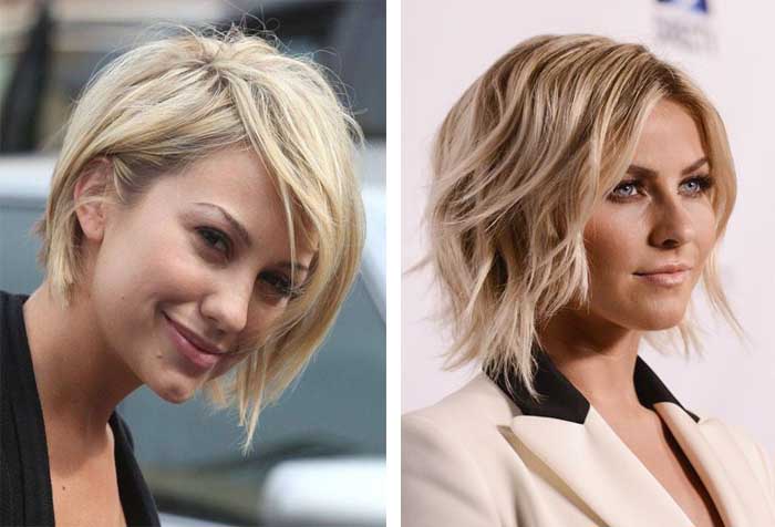 blunt bob cabelo fino