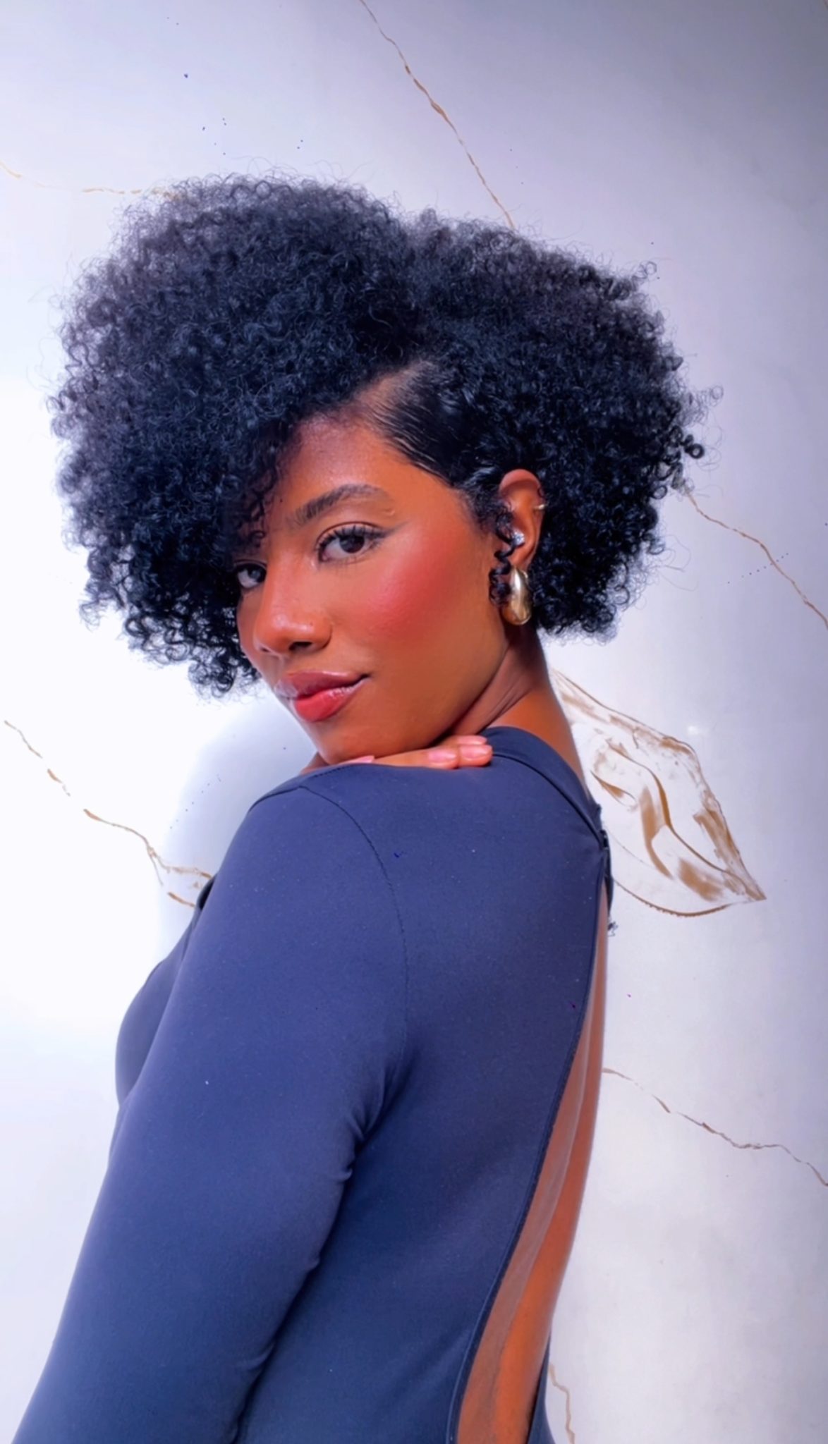 corte de cabelo afro feminino inspiração