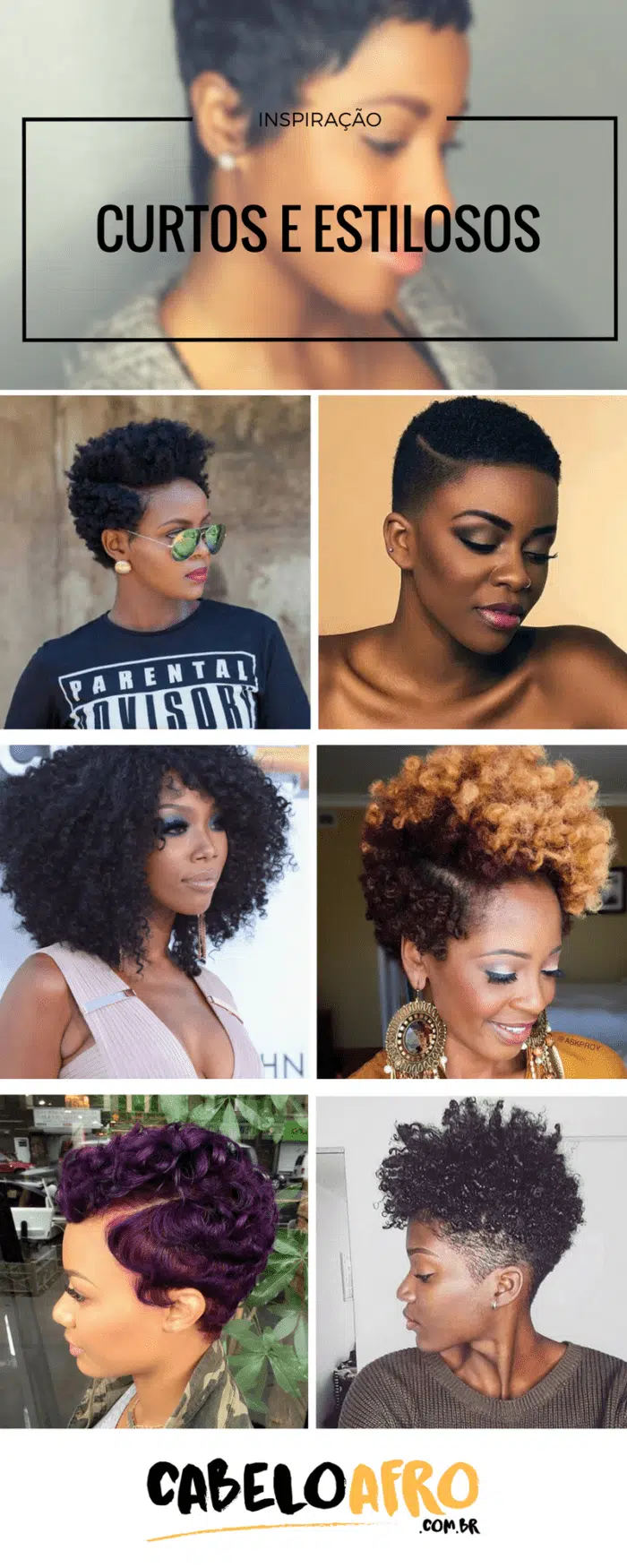 corte de cabelo afro feminino 2026