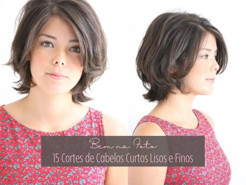 corte de cabelo fino e pouco