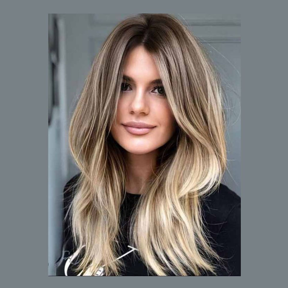 corte de cabelo longo feminino
