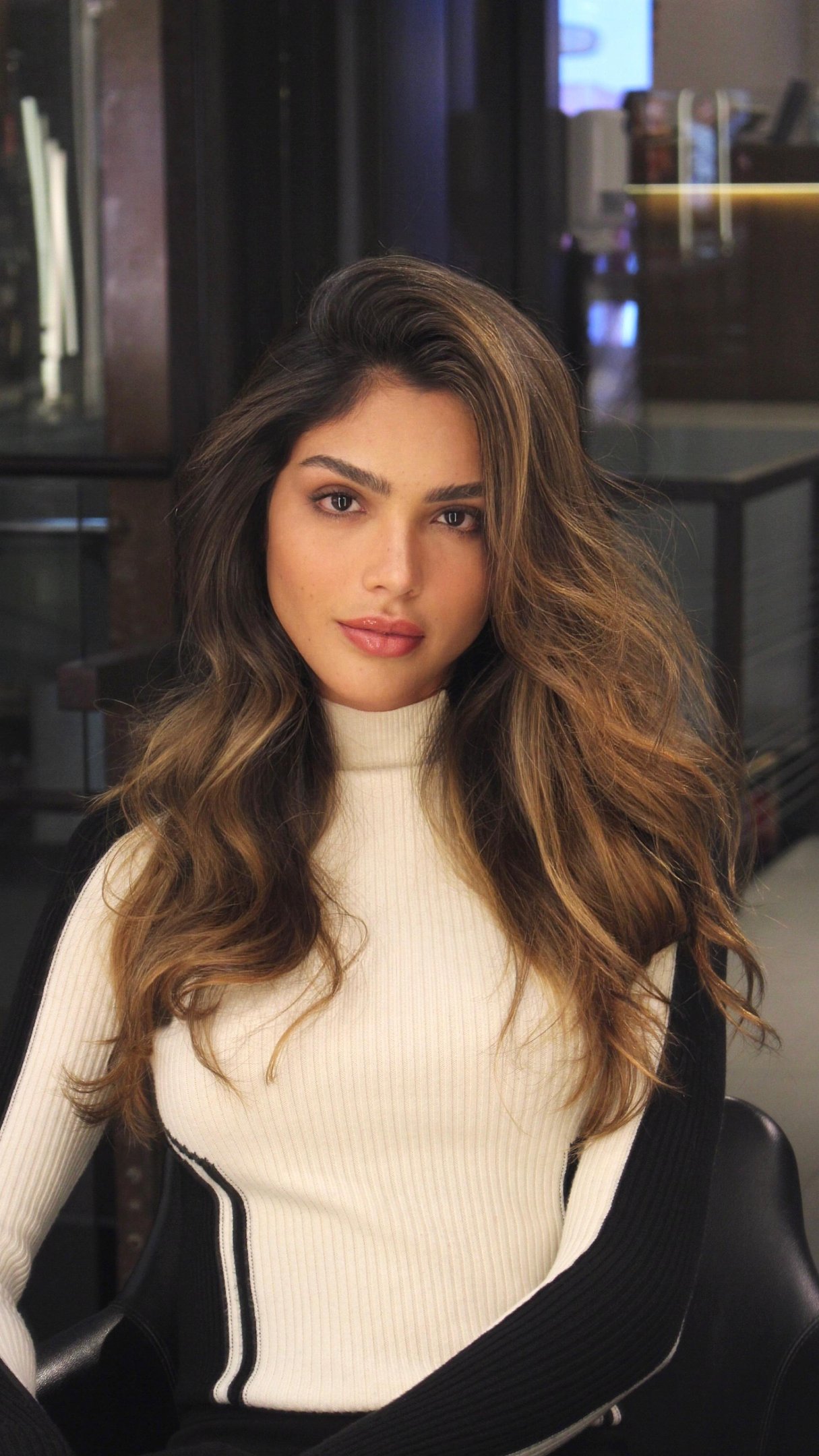cabelo longo com ondas naturais 2026