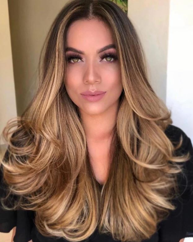 franjas para cabelo longo 2026