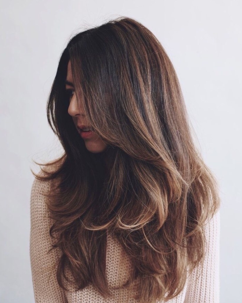 corte em camadas com navalha