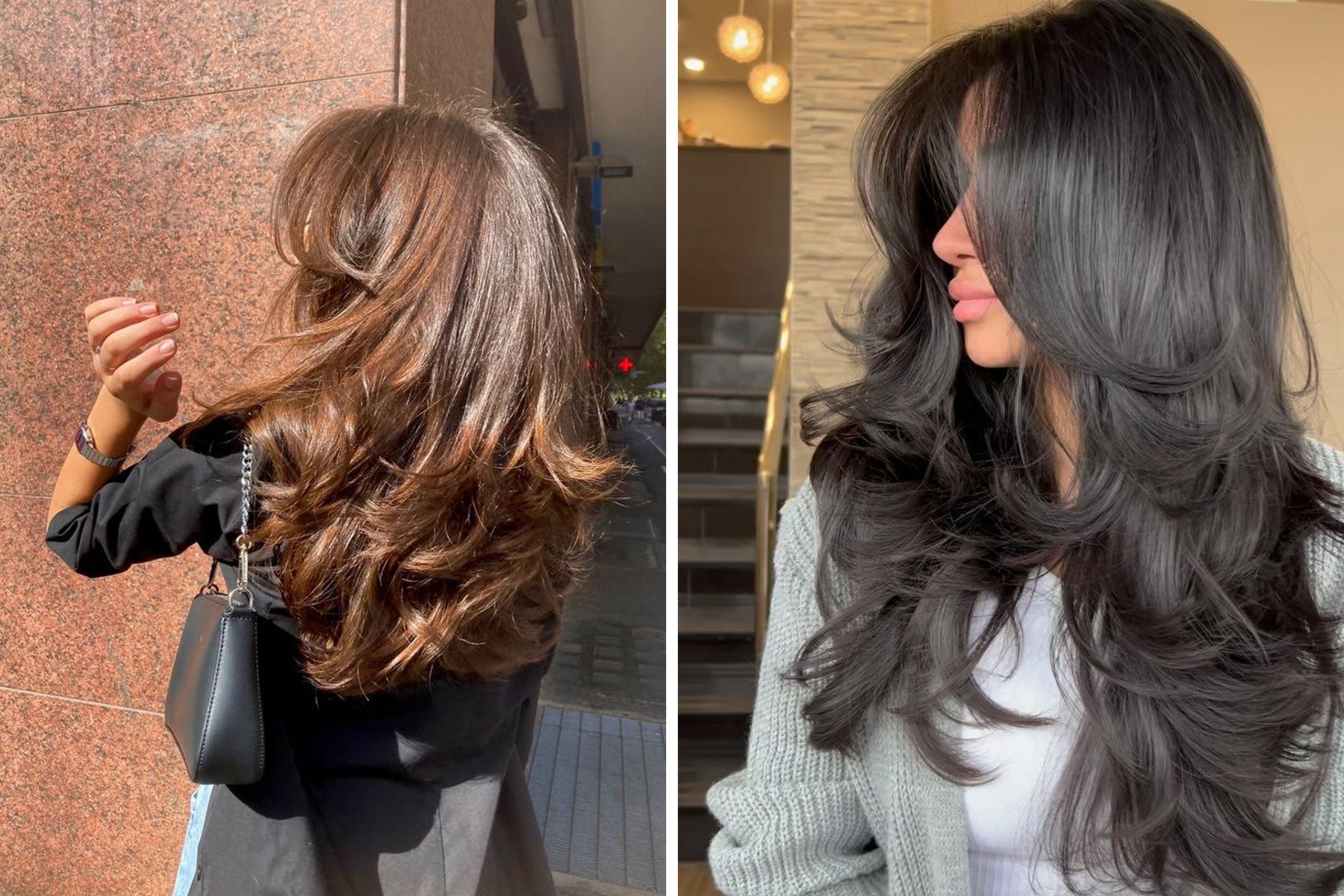 corte em camadas desfiado