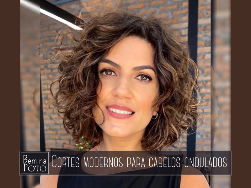cortes para cabelo ondulado