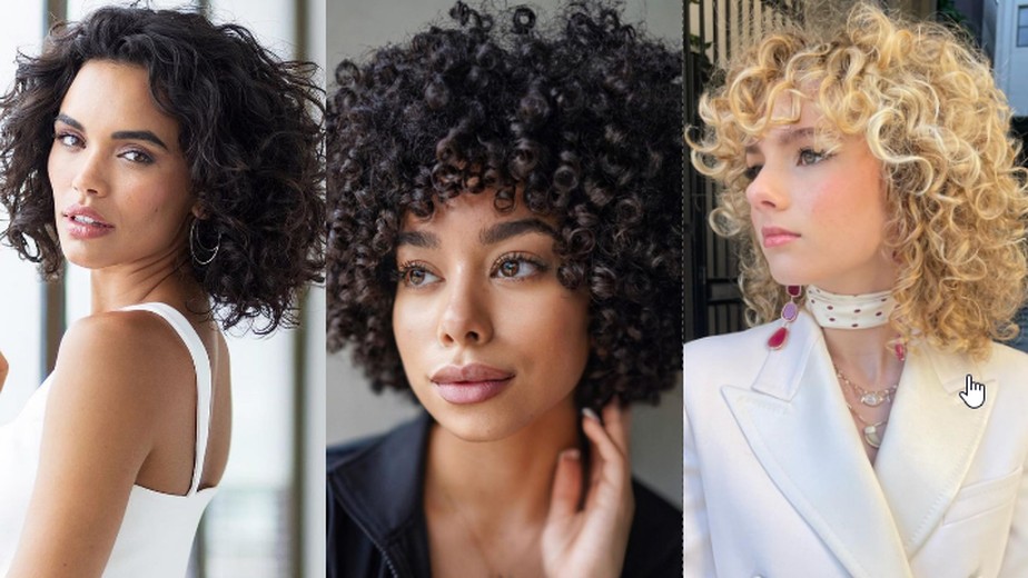 corte para cabelo cacheados