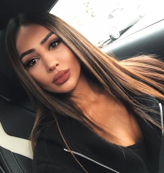 corte em camadas cabelo fino longo