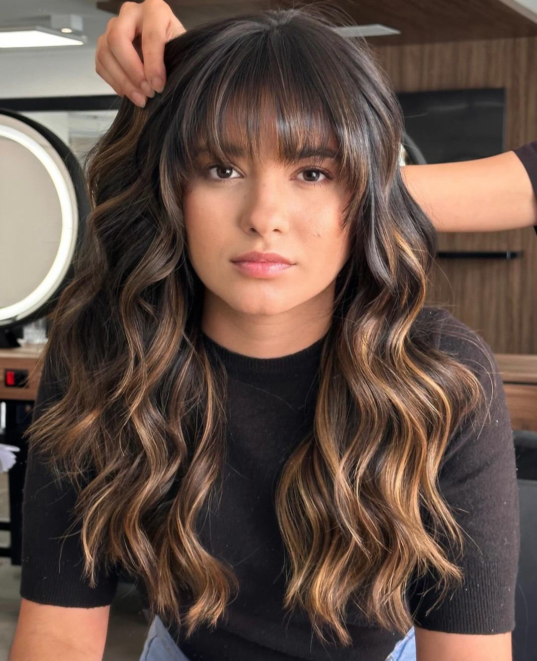 evitar aspecto ralo cabelo longo liso