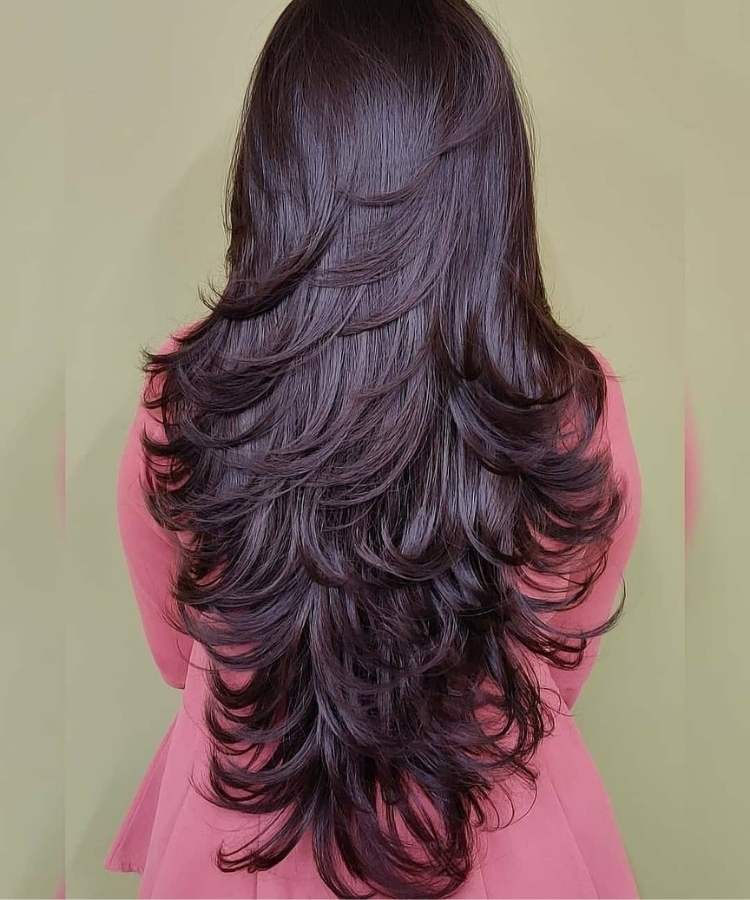 cortes que dão volume cabelo fino longo