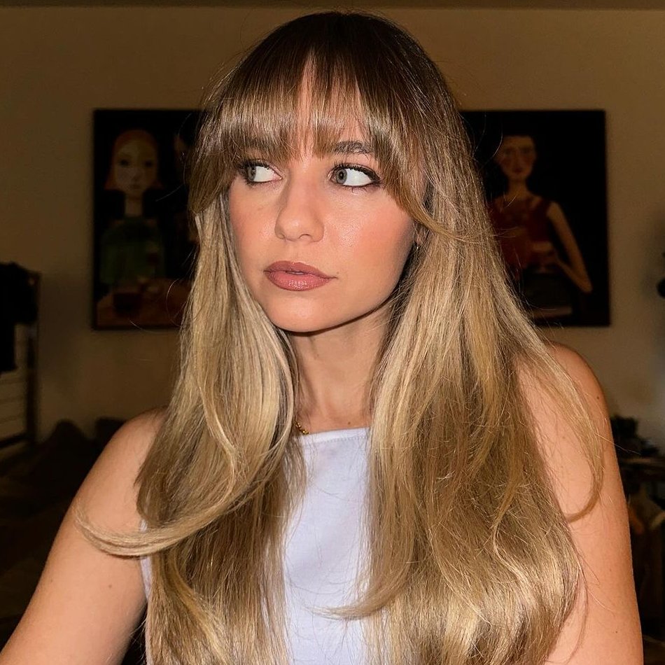 corte para cabelo longo liso e com pouco volume