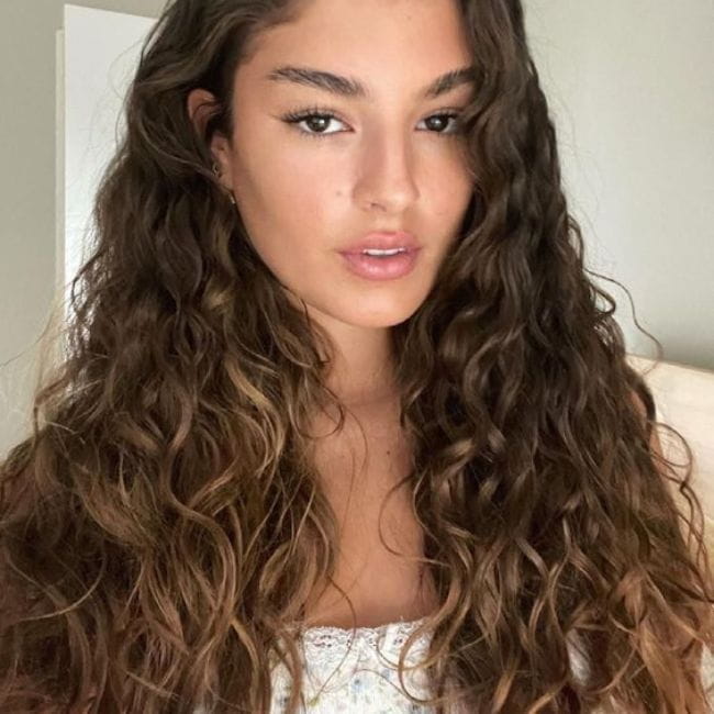 corte em camadas para cabelo ondulado longo
