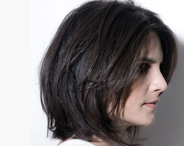 corte para dar volume cabelo liso