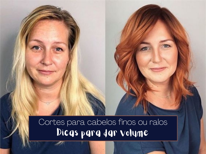 cortes que dão movimento ao cabelo fino