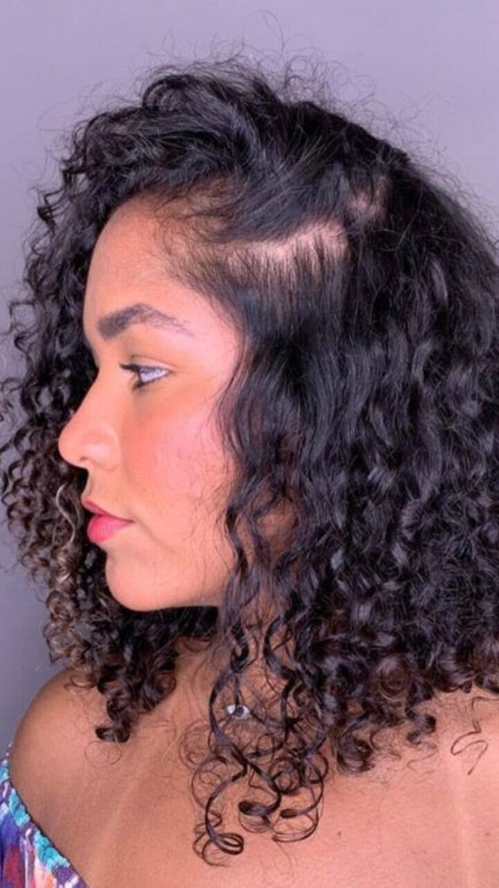 chanel reto cabelo cacheado