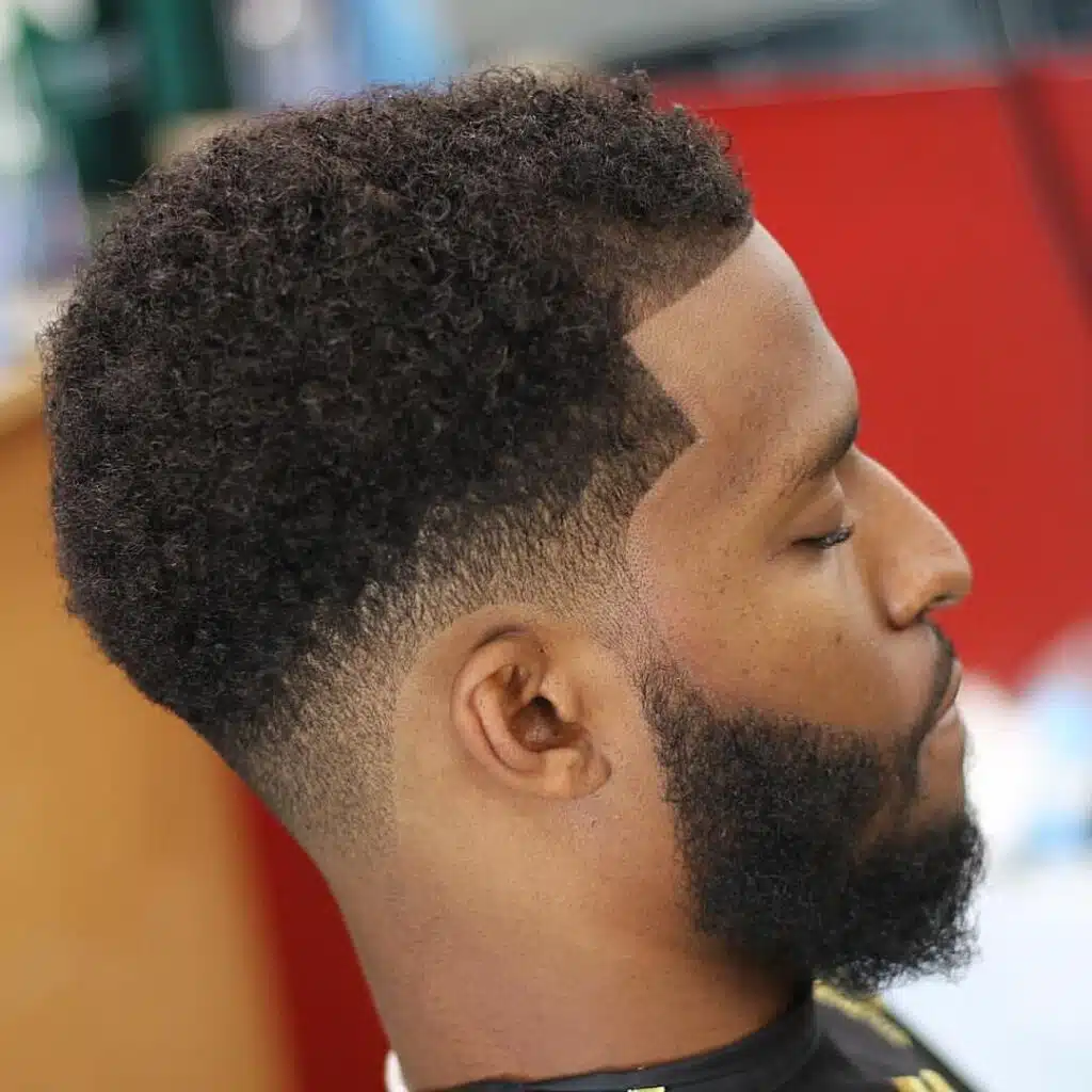 corte de cabelo crespo para rosto quadrado