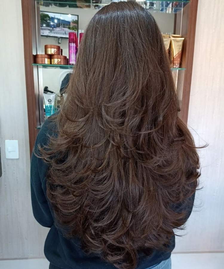 melhores cortes de cabelo feminino longo para cada tipo de rosto