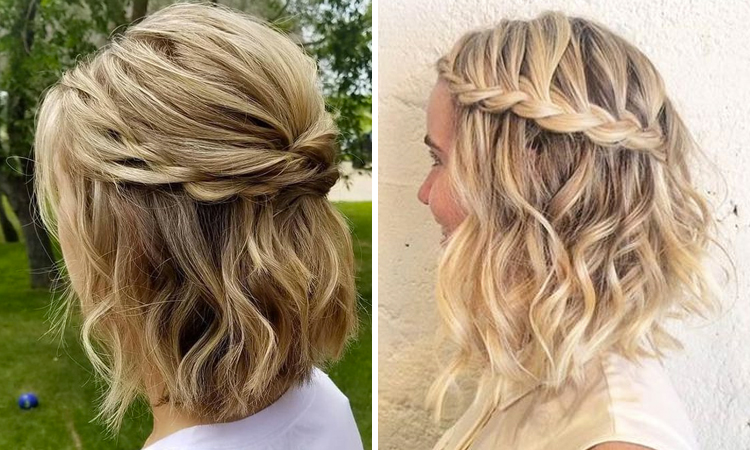 como cortar cabelo ondulado curto em casa