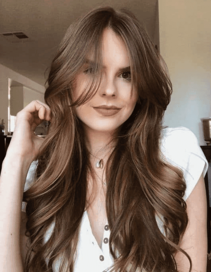 corte desfiado cabelo longo liso