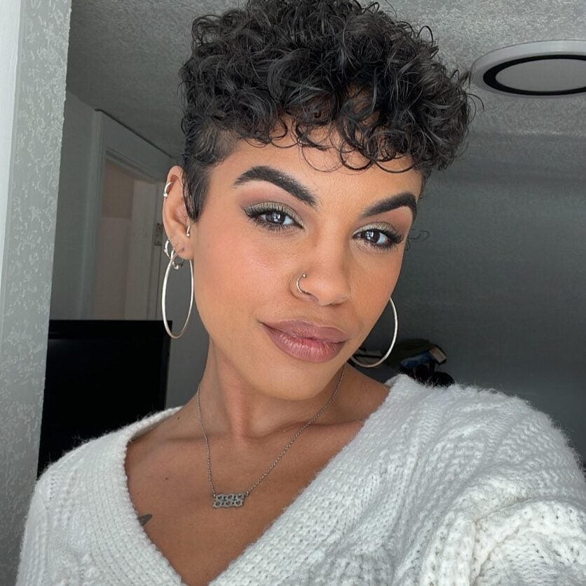 pixie cut moderno