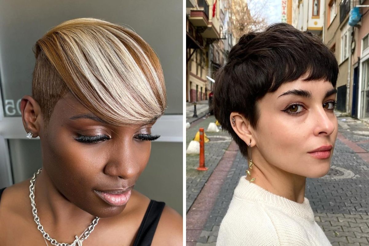 bixie cut