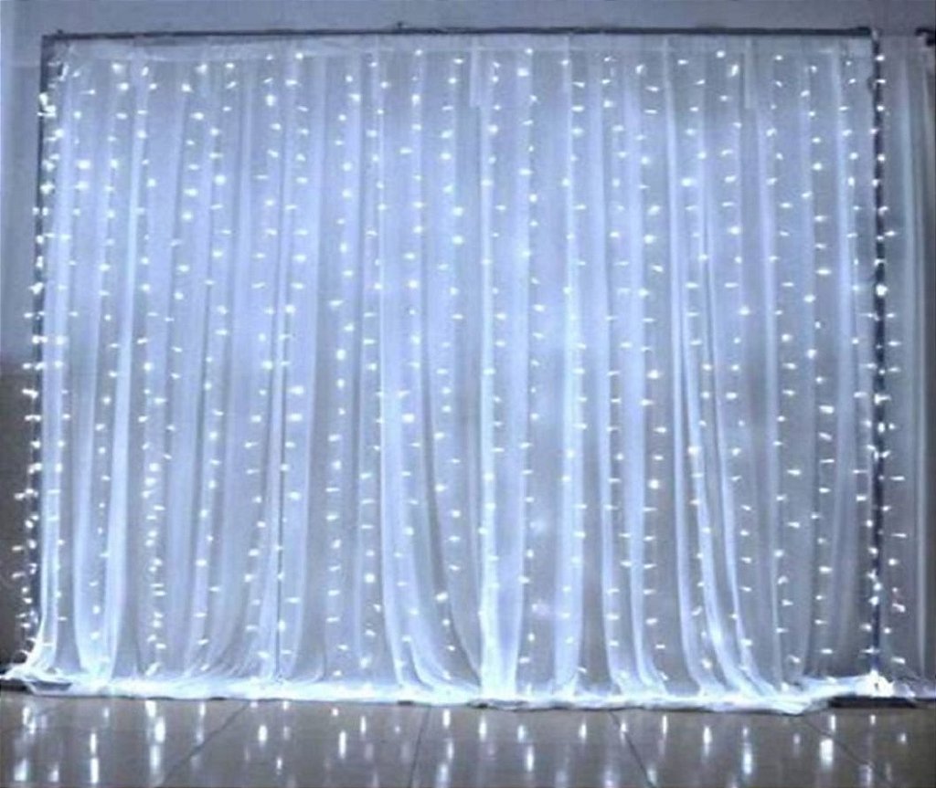 Cortina de LED para casamentos
