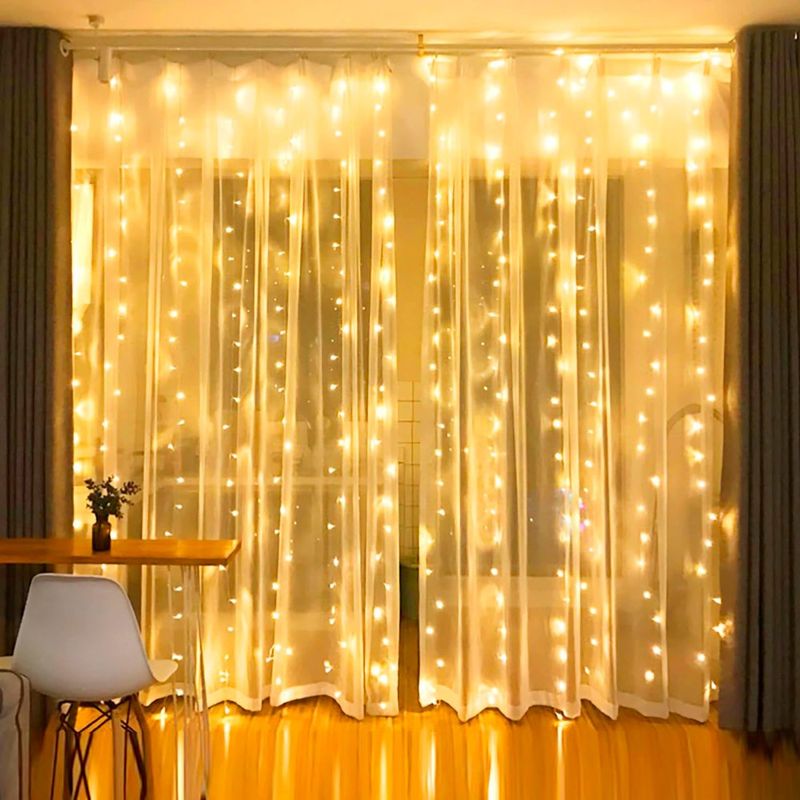 Cortina de LED para festas