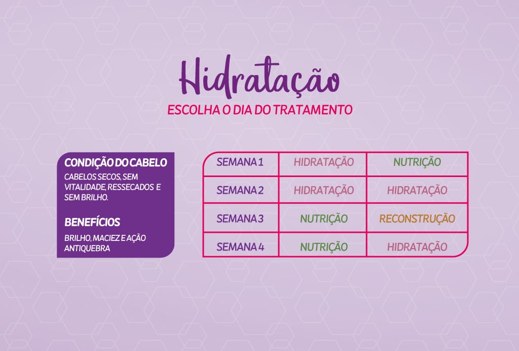 cronograma capilar cabelo cacheado