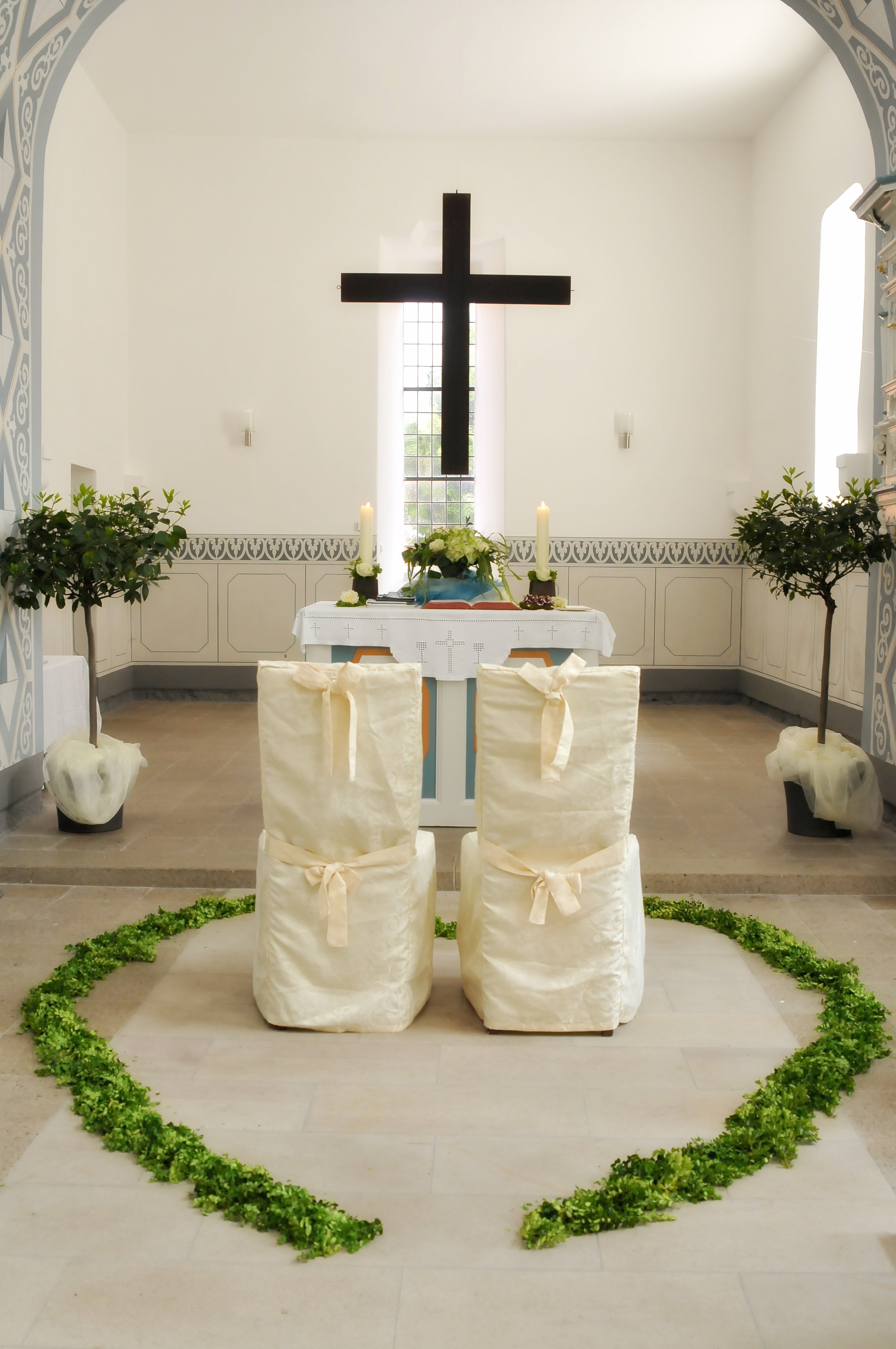 cruzes decoradas para igreja