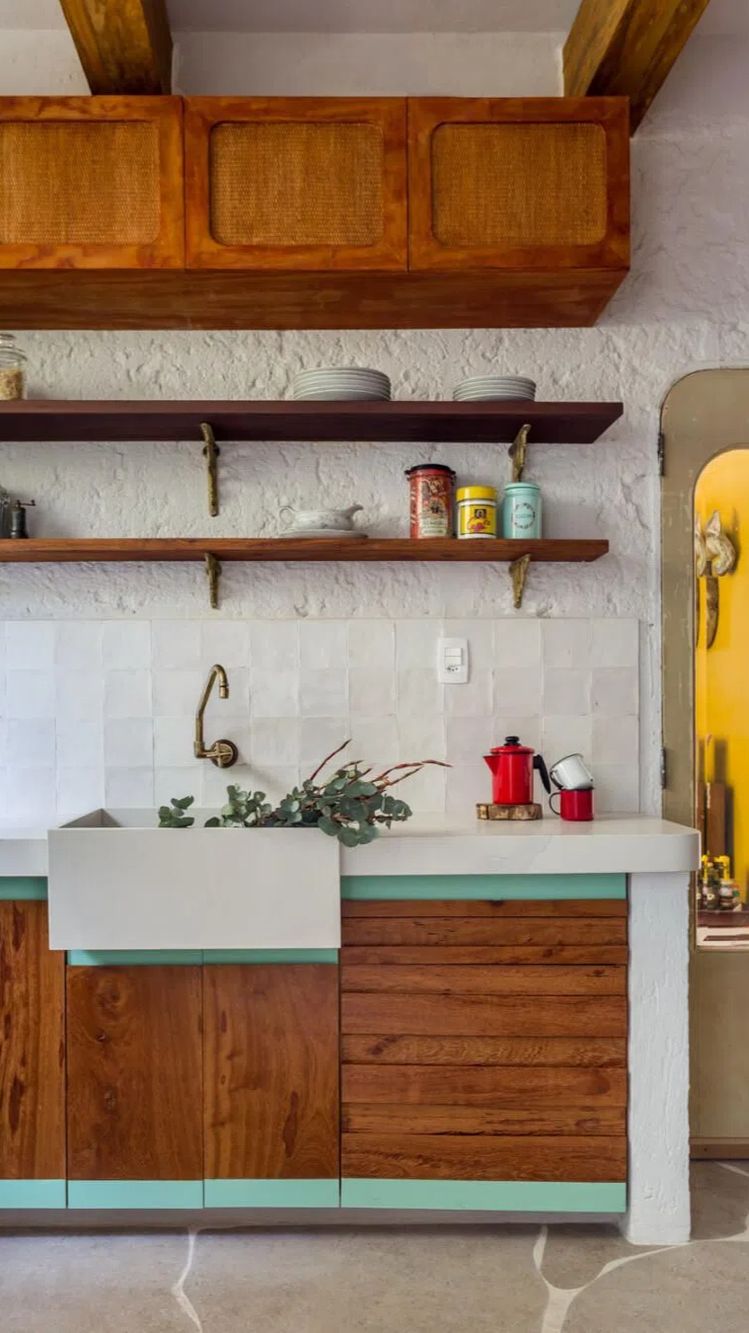 10 ideias para ter uma cozinha estilo grego sem gastar muito