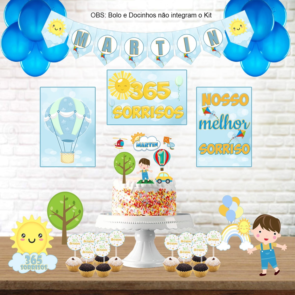 quanto custa decoração 365 sorrisos festa