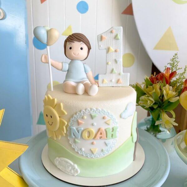 ideias decoração 365 sorrisos menino