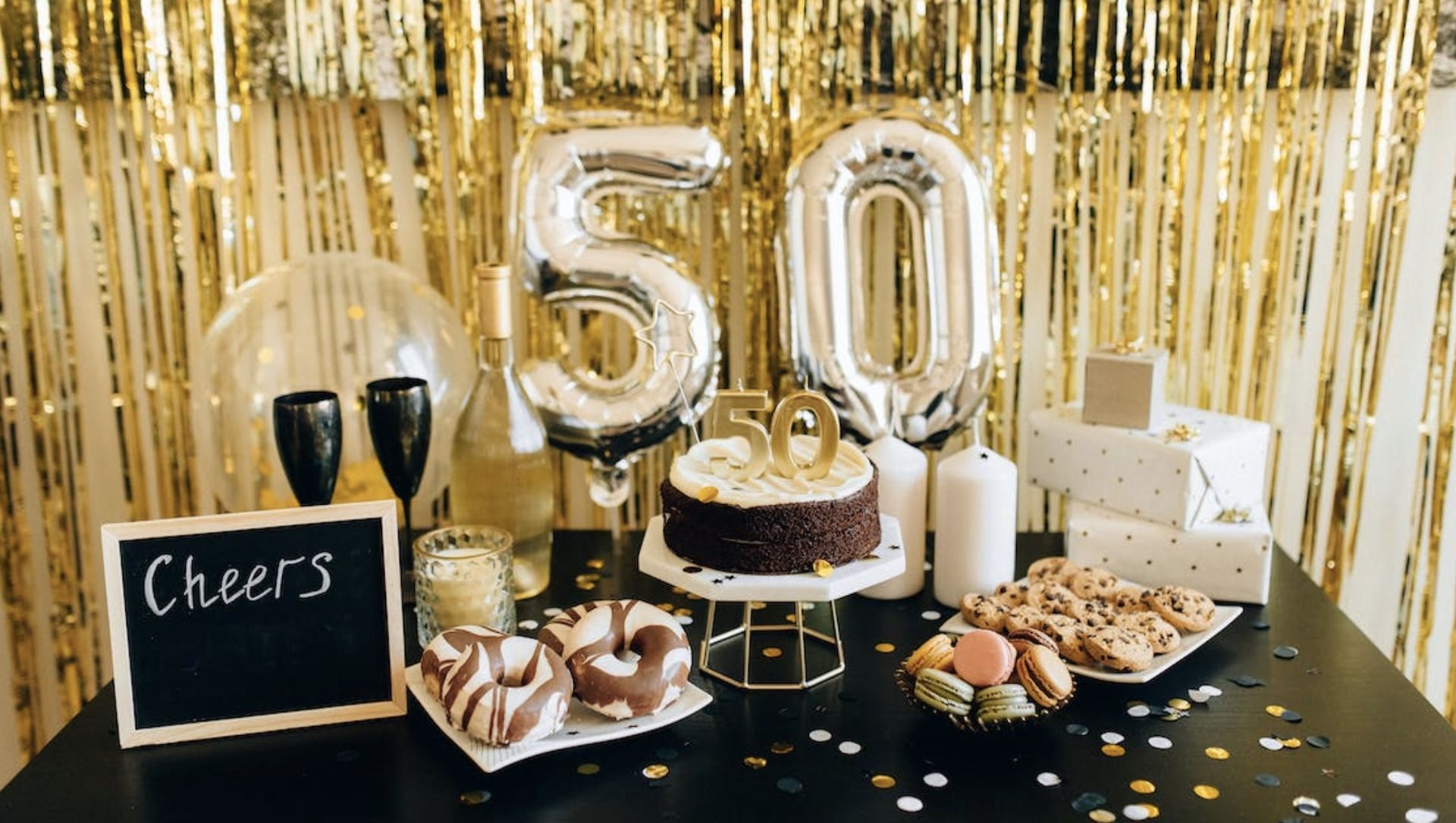 decoração 50 anos feminina