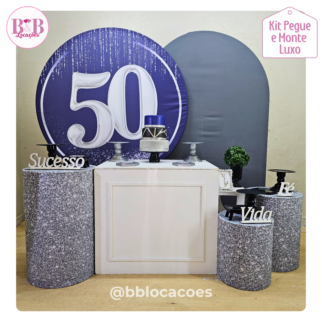 decoração 50 anos boteco chique
