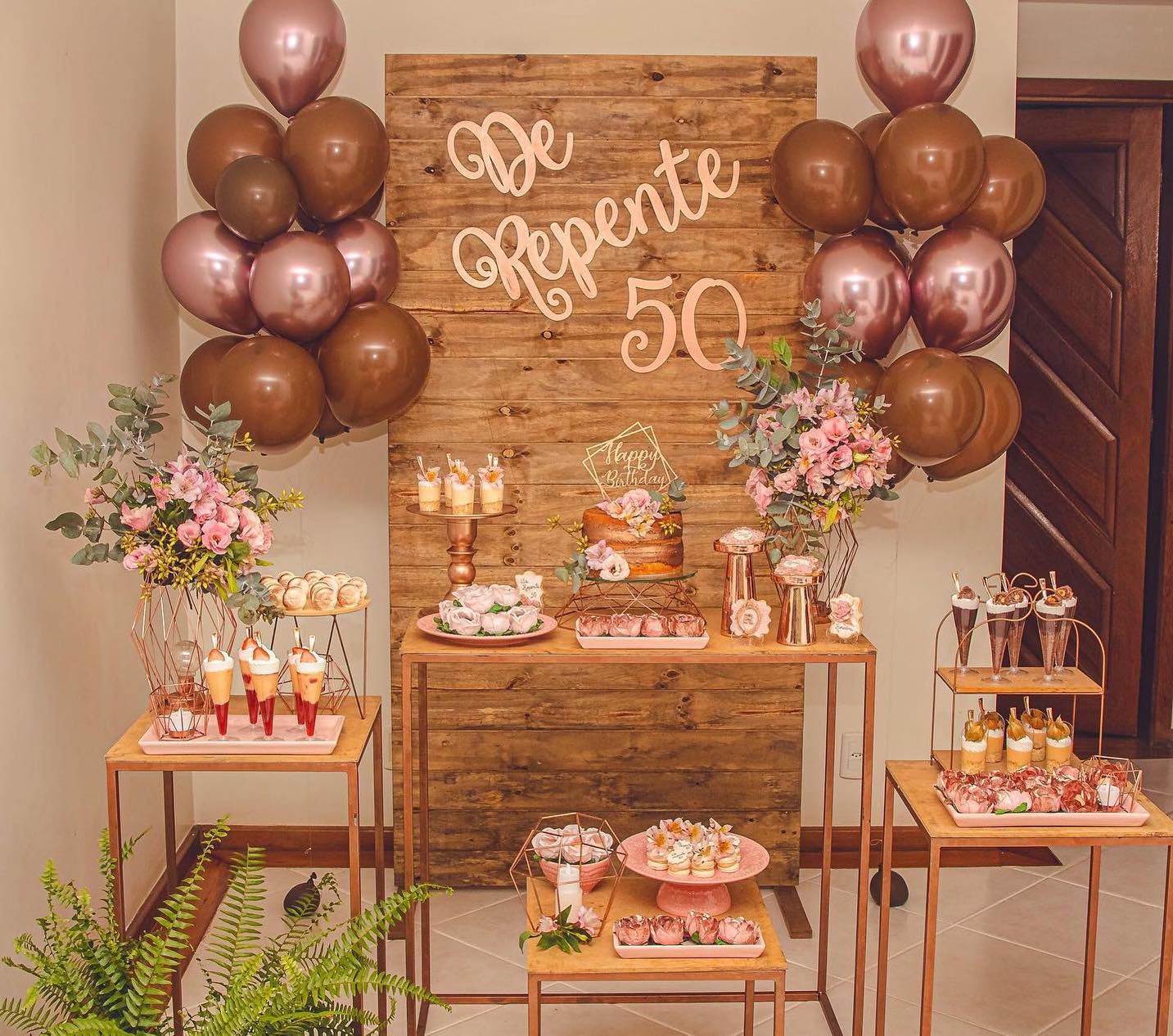 47 ideias de decoração 50 anos que vão transformar sua festa